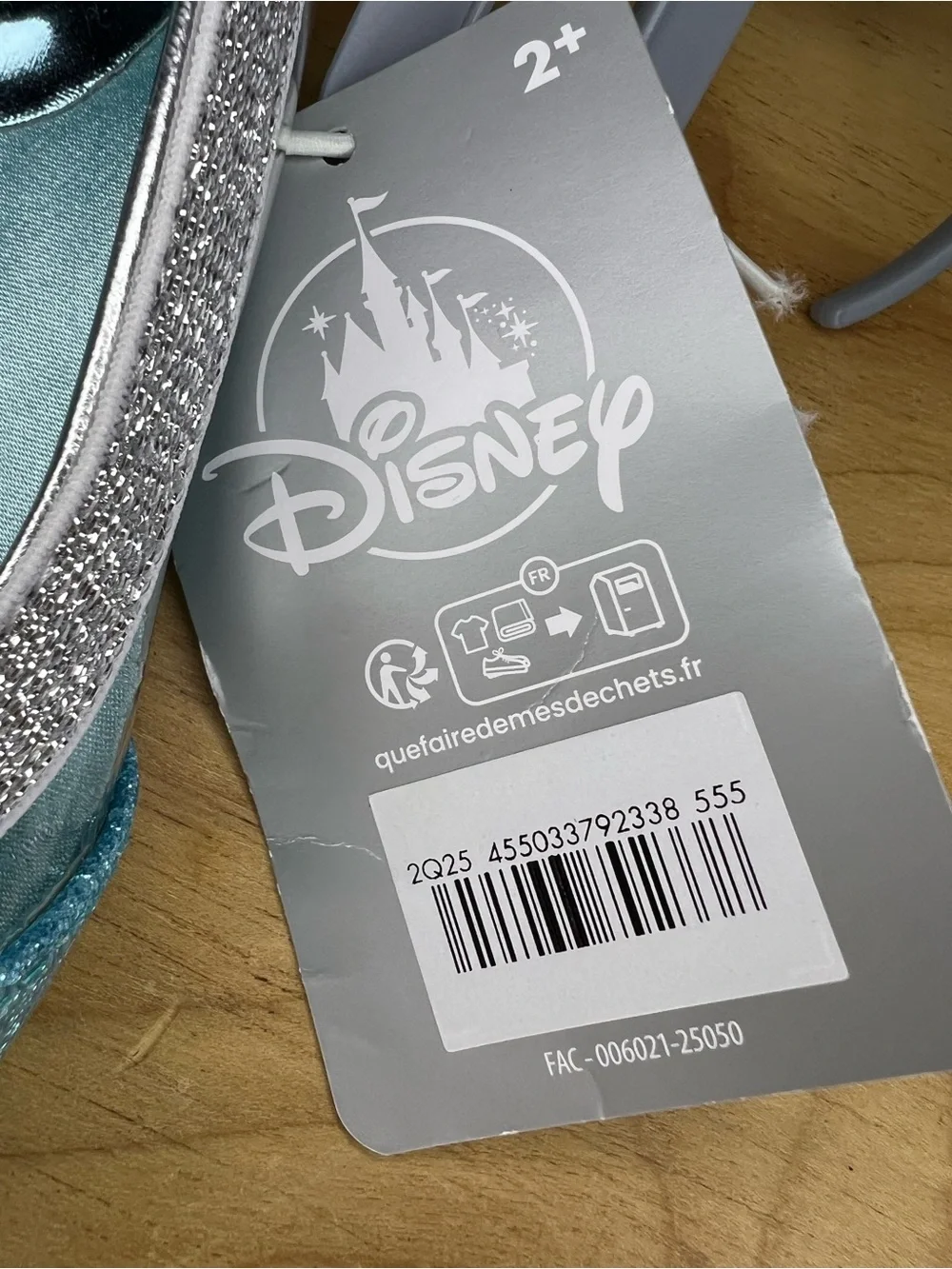 Disney Frozen Elsa Princess Play Shoes NWT - Picture 3 of 8
